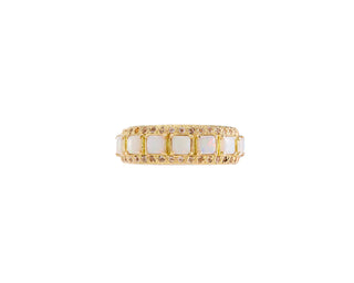 SQUARE WIDE BAND RING