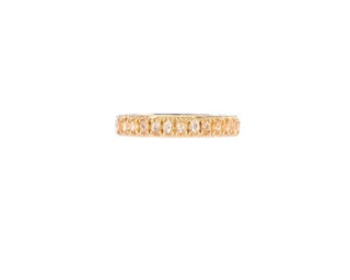 IMPERIAL TOPAZ STACK BAND RING