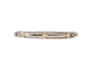 GOLD CRIVELLI HUGGIE BRACELET