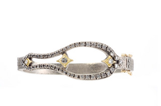 GOLD CRIVELLI HUGGIE BRACELET