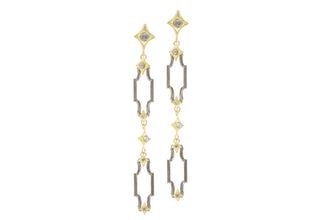 CRIVELLI WITH GREY DIAMONDS EARRINGS