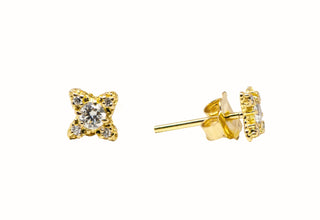 SCROLL STUD EARRINGS