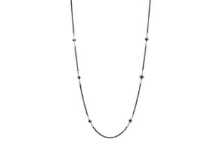 28" BLACK SAPPHIRE CRIVELLI NECKLACE