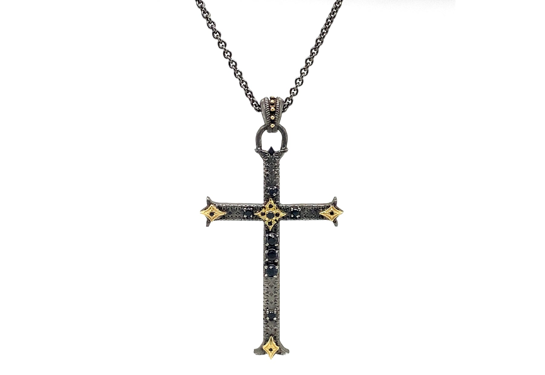 Crivelli Cross Necklace – Armenta Collection