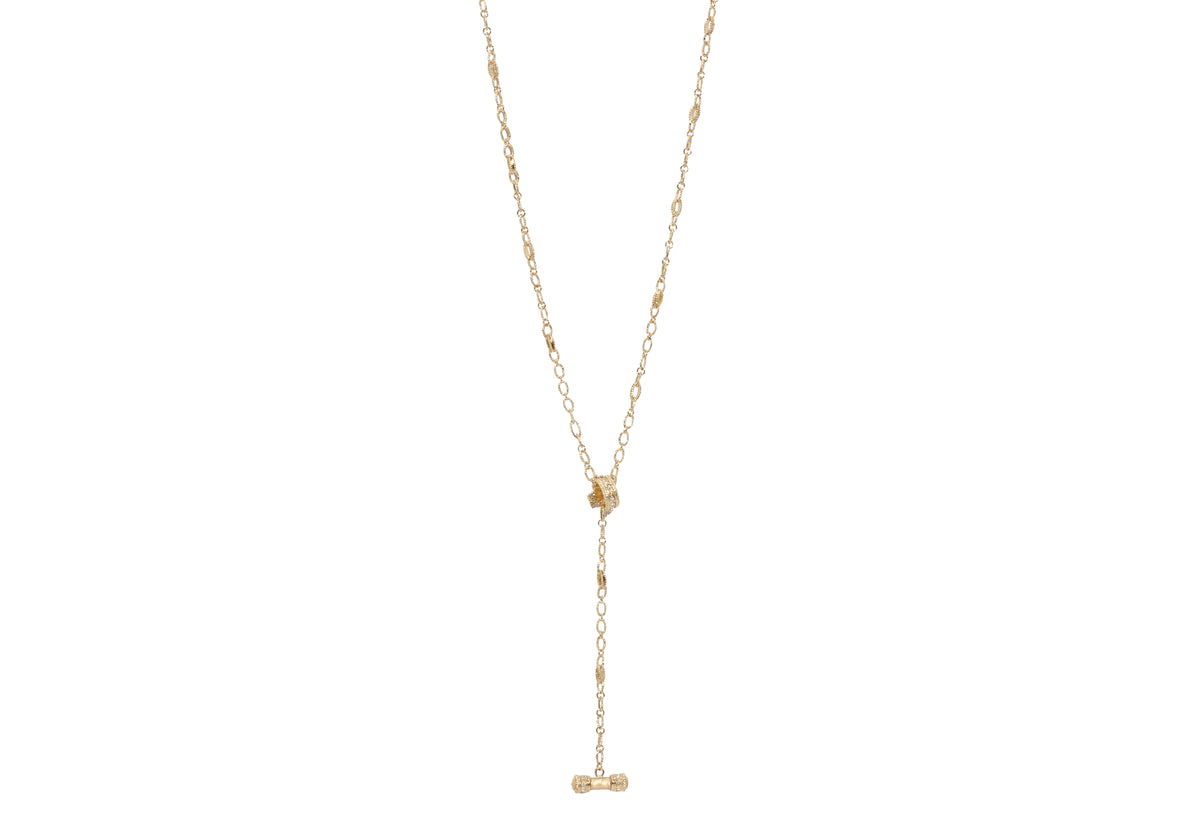 Lariat Toggle Necklace – Armenta Collection